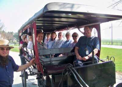 Winslow Gardens - A Horsedrawn Trolly Ride - July/August 2012