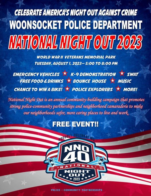 Flyer for the National Night Out event